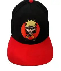 TOKIDOKI Shonen Jump Naruto Shippuden Anime Red/Black Snapback adjustabl Hat