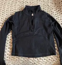 Athletic Zip Up Top