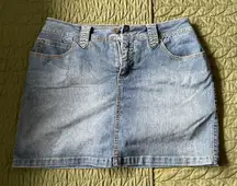 St. John's Bay Denim Skirt