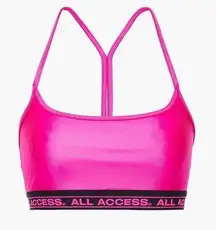 All access hot pink Sportsbra
