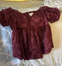 Burgundy Top