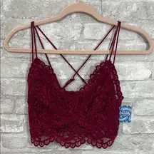 Free People Mulberry Celine Lace Bralette