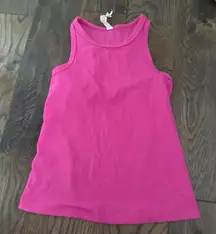 Lululemon align waist length racer back tank top size 4