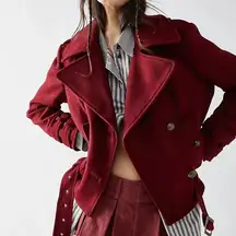 Free People Cecelia Peacoat- NWT classic,forever timeless peacoat. Size XS
