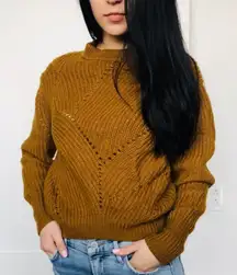 ARITZIA WILFRED‎ Serment Sweater in Mustard