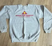 Maintain rescue expedition Everest medium Walt Disney crew neck sweatshirt