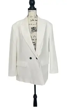 Zara SZ XL White Blazer jacket