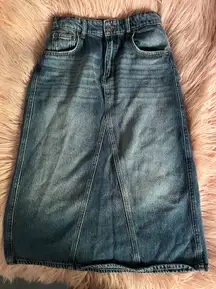 Denim Skirt