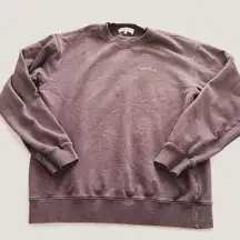 Maison Labiche Blue “Worth It” Crewneck | French Minimalist / Soft Grunge Luxe S