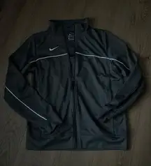 Nike Zip-Up Jacket Black Dri-Fit