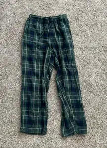 SADDDLEBRED Small PJ Pants Green and Blue Plaid