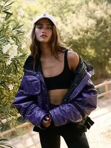 Free People Movement Vagabond Bomber Jacket