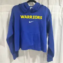 Nike  NBA City Edition Golden State Warriors Cropped Hoodie