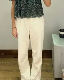 Outdoor voices cream sweatpants