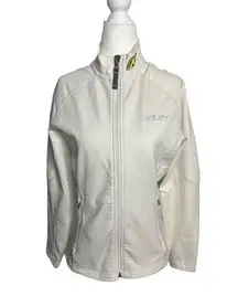 Klim Whistler Soft Shell Cream Motorcycle Snow‎ Mobile Jacket Sz Small Women's