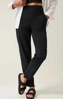 Athleta Vienna Slim‎ Brooklyn Heights Pant Black 16