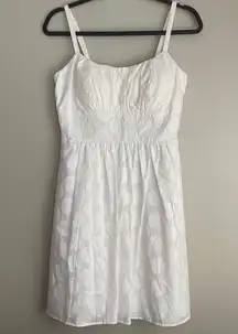 Y2k White babydoll dress