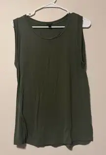 J. Crew Forest Green Tank Top