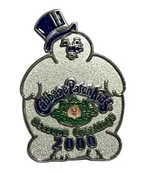 Vintage 2000 Cabbage Patch Kids Seasons Greetings Christmas Collectors Pin