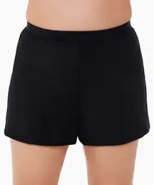 Miraclesuit Black Swim Shorts Size 22W High Waist Slimming Tummy Control New