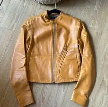 The Row Lambskin  Biker Jacket