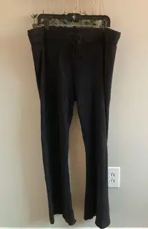 Barefoot Dreams  Cozy Chic Lite Black Lounge Pants XL