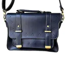 Ecosusi Vegan Navy Messenger Bag