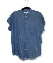 Thread +Supply-Chambray Button down Shirt-NWOT-Sz Med.