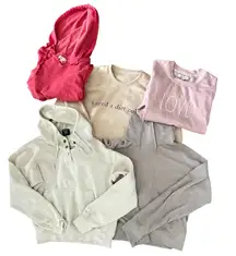 Lot of Size Small Sweatshirts Activewear Loungewear Various Brands