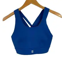 Sweaty Betty Blue All Train Sports Bra SB4731 Size 32C