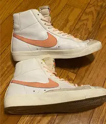 Women's‎ Nike Blazer Mid '77 White Atomic Pink CZ1055-110 Size 8