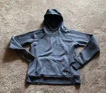 Under Armour Cold Gear Semi Fitted Gray Hoodie SIZE S