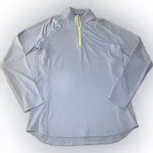 RLX Ralph Lauren Light Blue Women’s Golf Wicking Stretch Quarter-Zip Pullover S