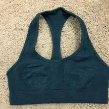Teal lululemon Racerback Sports Bra size small or 4