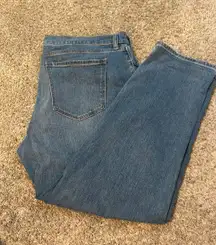 Mid Rise Boyfriend Jean Shorts