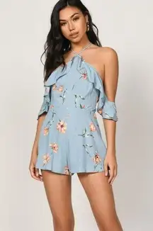 ✨ Mimi Chica Floral Romper Off Shoulder✨