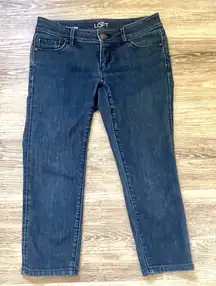 Loft modern crop jeans