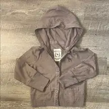 Vintage Abercrombie & Fitch Brown Cardigan Size Medium