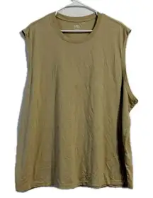 Athletic Works‎ Beige Muscle Tee