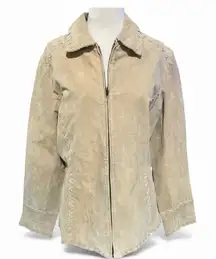 Vintage Roper leather jacket western, cowboy size L