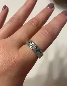 Silver Flower Ring