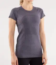 Lululemon Run: Swiftly Tech Short Sleeve in Deep Indigo