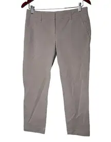 Brunello Cucinelli Pixie Straight Ankle Pants Gray 4