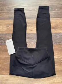 Lululemon Wunder Under SmoothCover High Rise 25” Black Size 2 NWT