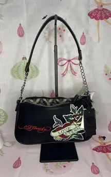 NEW Ed Hardy Nolita shoulder purse with crossbody strap