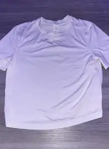 Lululemon Short Sleeve Cates Tee Cropped