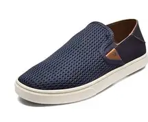 OLUKAI Pehuea Slip On Sneakers, Casual, Mesh, Lightweight & All-Day Comfort sz 8