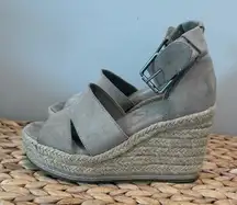 Target Women's Platform Wedge Sandals - Taupe