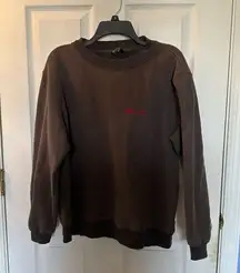 White Fox Boutique Brown Sweatshirt Classic Crewneck