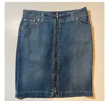 Denim Mini Skirt